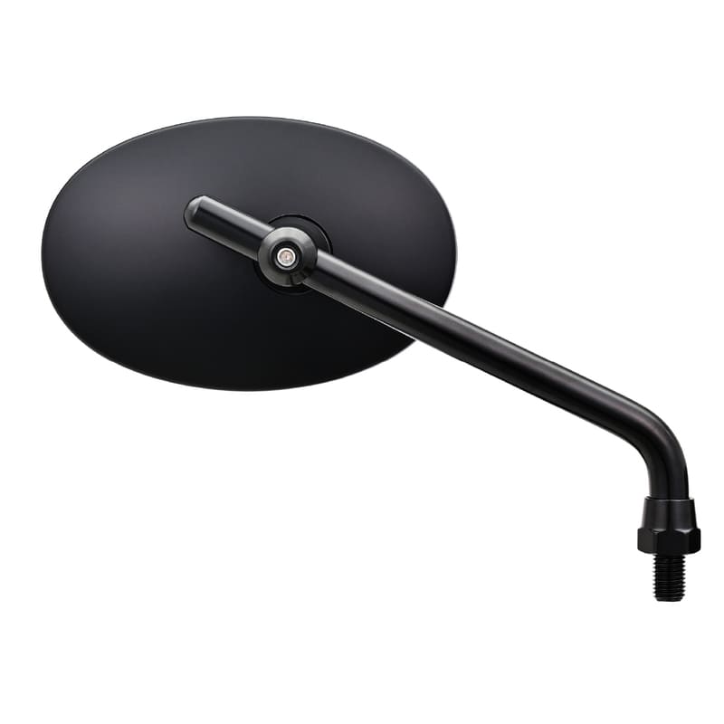 デイトナ(Daytona) ハイビジミラー バイク用 ミラー 10mm正ネジ 耐振 広角 オーバル ロー ブラック 左..