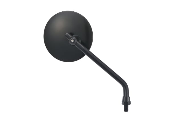 デイトナ(Daytona) ハイビジミラー バイク用 ミラー 10mm正ネジ 耐振 広角 ラウンド ハイ ブラック 左右共通 片側1本 98798