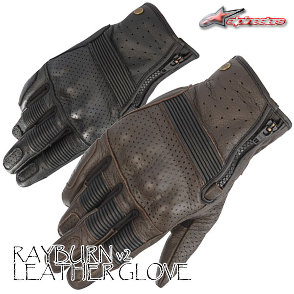 ★送料無料★alpinestars 3508320/RAYBURN v2 LEATHER GLOVE ヘリテージスタイルとテクノロジーの融合。/アルパインスターズ