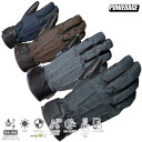 ★送料無料★POWERAGE PG-24251 アーバンスタイルウインターグローブ【秋・冬・春・防水・防風】洗練された生地が織りなすぬくもりを指先まで バイク/オートバイ/ウィンターライディンググローブ /パワーエイジ