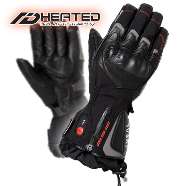 ★送料無料★YAMASHIRO/ヤマシロ《IDEAL/ID-106/BLACK》Heat Glove/ヒートグローブ マイクロカーボンファイバーの発熱システムにより