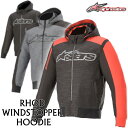 ★送料無料★Alpinestars 4200420/RHOD WINDSTOPPER HOODIE バイクを降りたあとも着たまま街を歩きたくなる《防風/防水 3シーズンモデル》バイク/オートバイ用 ライディングフーディ/パーカージャケット /アルパインスターズ