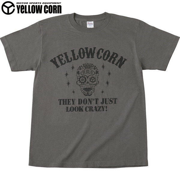 イエローコーン YT-012 半袖Tシャツ（ブラック）