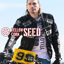 ★送料無料★YELLOW CORN SEED SJ-4106 MESH JACKET バイク/オートバイ用【春・夏/2色展開】ライディングジャケット /イエロー...