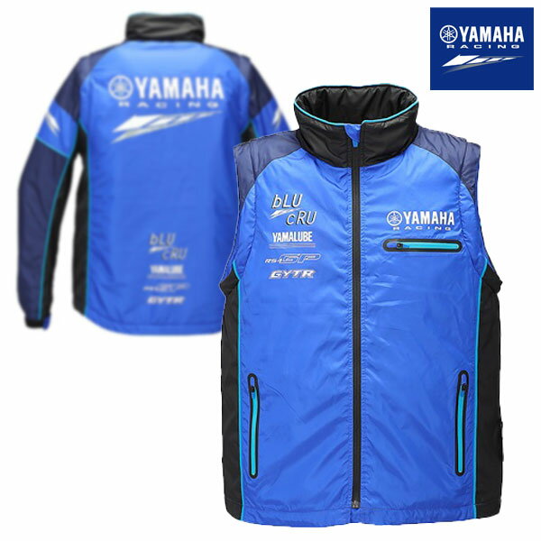 ★送料無料★2WAYジャケットYAMAHA RACING APPAREL《YRF26-SA レーシング2WAYウォームジャケット》YAMAHAファンとしての一体感を高めるアイテム！ジャケットとベストの2通りの着用が可能なジャケット！ ヤマハ/ワイズギア