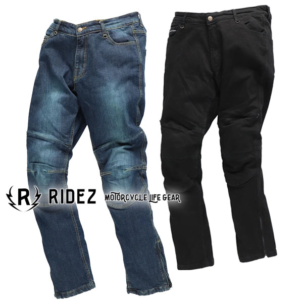 ★送料無料★RIDEZ " STRETCH JEANS RDB1002 " 12オンスのストレッチデニムは動きやすさと耐久性のバランスが取れた厚みです。ストレッチジーンズ /ライズ