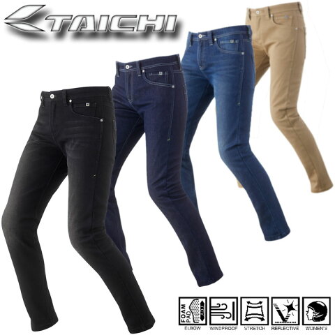 RS TAICHI/RSタイチ 【RSY551/WINDPROOF STRETCH DENIM】防風性、運動性、快適性に優れた ライディングデニム ウィンドプルーフ ストレッチ デニム バイク オートバイ/ライディングパンツ