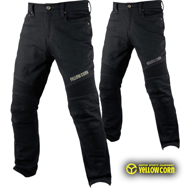 ★送料無料★YeLLOW CORN YRP-103 Protective Stretch Pants 抜群の履き心地と安全性を兼ね備えました！ バイク/オートバイ用【オールシーズン】ライディングパンツ /イエローコーン