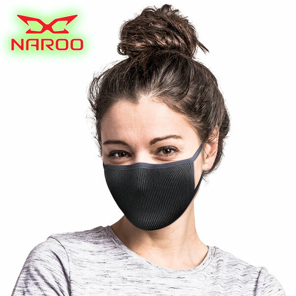 ナルーマスク F.U+ ライディング・ランニング向けスポーツマスク NAROO MASK