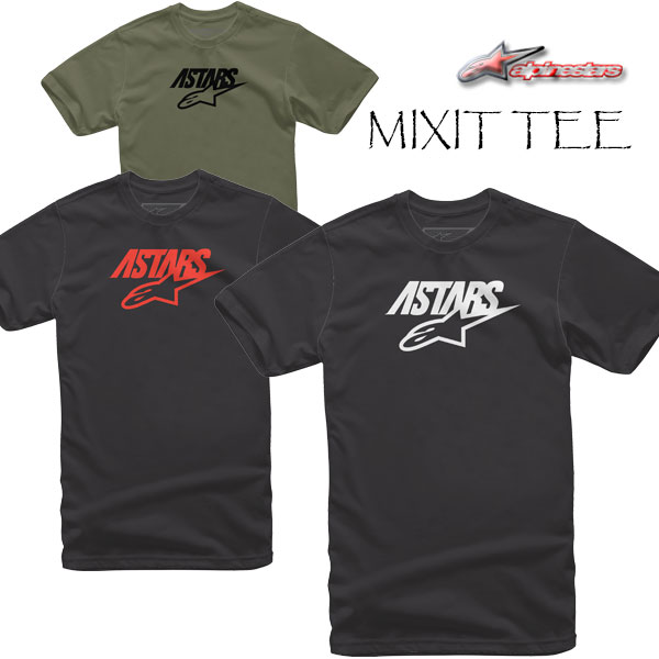 alpinestars " 1213-72008/MIXIT TEE/ミキストティー " ASC（Action Sport Casual)T-SHIRT/Tシャツ /アルパインスターズ