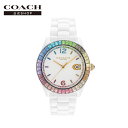 【公式】COACH コーチ 腕時計 14504019 レディース 女性 彼女 カップル プレゼント 誕生日 記念日 ブランド 母の日 正規品 ギフト GREYSON 卒業 新生活 贈り物 シンプル バレンタインデー ホワイトデー セラミック