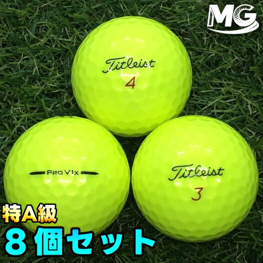Other - 【中古】 特A級 タイトリスト PROV1x 2025年モデル イエロー 8個【ロストボール】【美品ボール】 12845