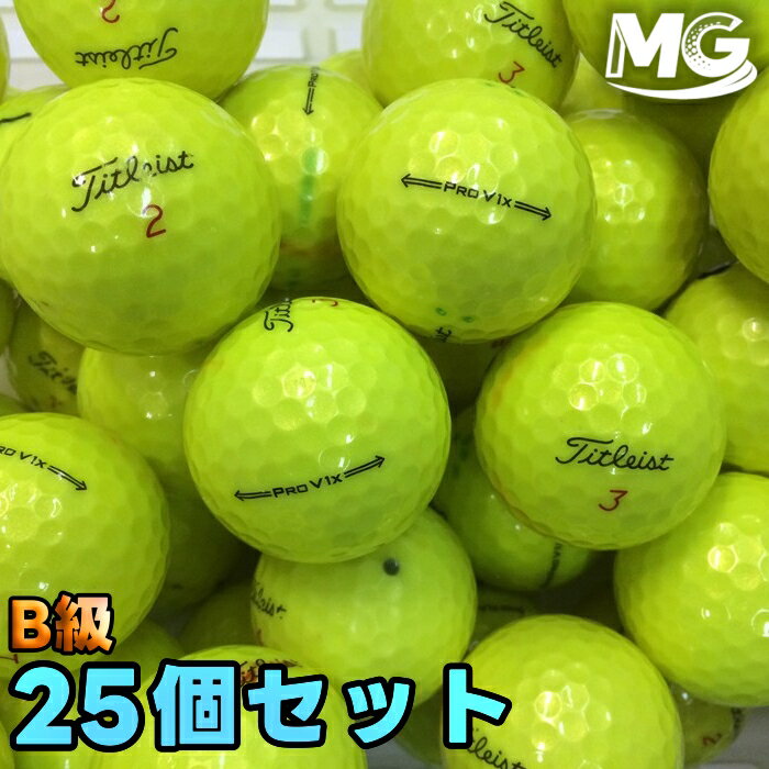 Rakuten - 【中古】 B級 タイトリスト PROV1x 2021年モデル イエロー 25個【ロストボール】 12897