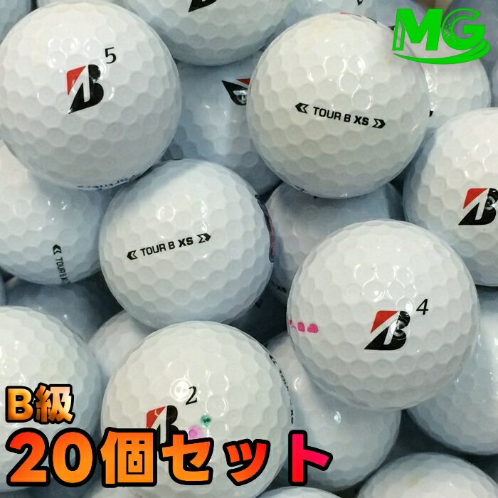 【中古】 B級 ブリヂストン TOUR B XS 2024年モデル コーポレート 20個【ロストボール】 21447
