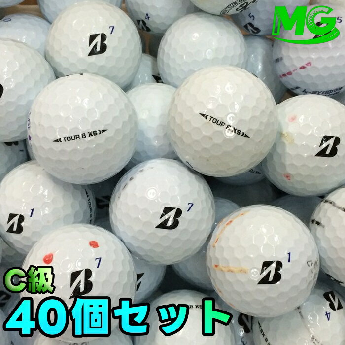 Rakuten - 【中古】 C級 ブリヂストン TOUR B XS 2022年モデル ホワイト 40個【ロストボール】 21468