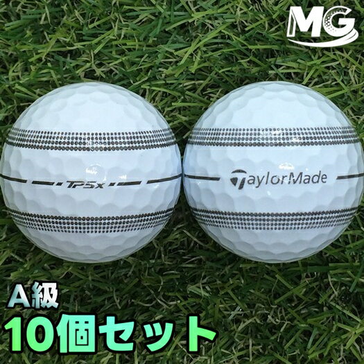 【中古】 A級 テーラーメイド TP5 X 2024年モデル ストライプホワイト 10個【ロス...