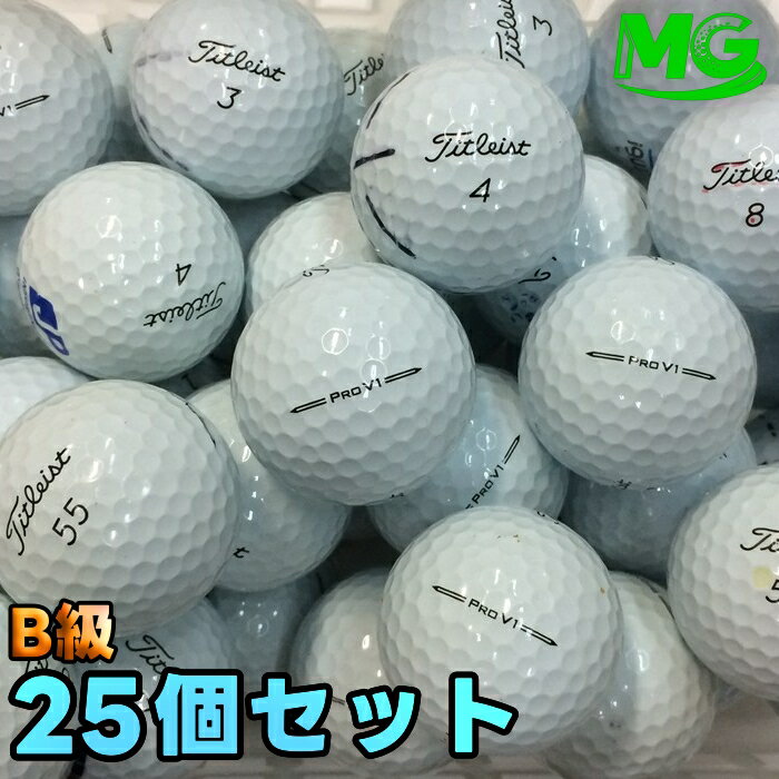 Rakuten - 【中古】 B級 タイトリスト PROV1　2023年モデル ホワイト 25個【ロストボール】 13867