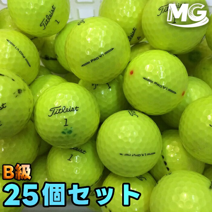 Rakuten - 【中古】 B級 タイトリスト PROV1　2023年モデル イエロー 25個【ロストボール】 13877