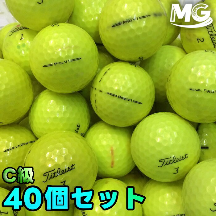 Other - 【中古】 C級 タイトリスト PROV1　2023年モデル イエロー 40個【ロストボール】 13878