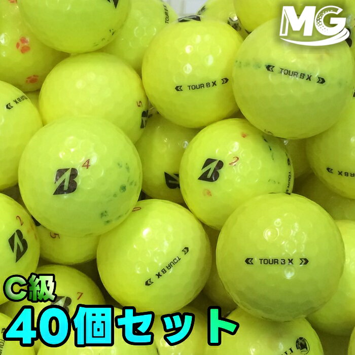 Rakuten - 【中古】 C級 ブリヂストン TOUR B X 2024年モデル イエロー 40個【ロストボール】 22558