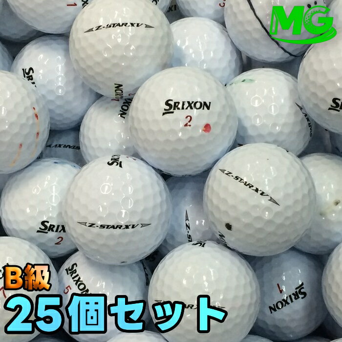 Rakuten - 【中古】 B級 スリクソン Z-STRA XV 2025年モデル ホワイト 25個【ロストボール】 32268