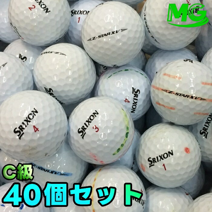 Rakuten - 【中古】 C級 スリクソン Z-STRA XV 2025年モデル ホワイト 40個【ロストボール】 32269