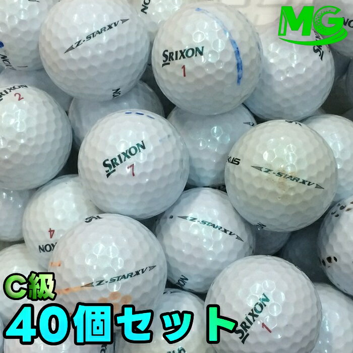 Rakuten - 【中古】 C級 スリクソン Z-STRA XV 2025年モデル ロイヤルグリーン 40個【ロストボール】 32279