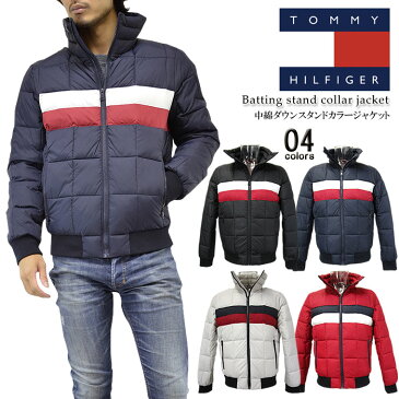 TOMMY HILFIGER トミーヒルフィガー中綿スタンドカラージャケットtommy/m/new大きいサイズ ジャンパー ブルゾン アメカジ 暖かいUSAモデル 軽量 通気性 耐風【税込み11,000円以上で送料無料】【即納/あす楽】！TOMMY−158AN580−