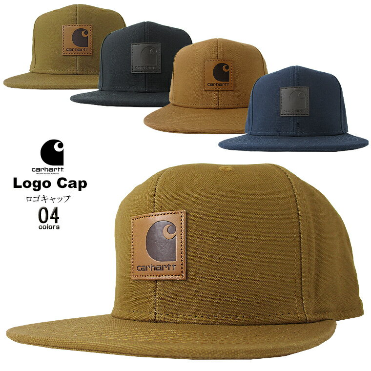 カーハート carhartt カーハート WORK IN PROGRESSロゴキャップcarhartt/m/new EUモデル フラットバイザー 帽子LOGO CAP ユニセックスCarhartt WIP【clearance sale限定】【CLOSE OUT SALE限定】【即納】