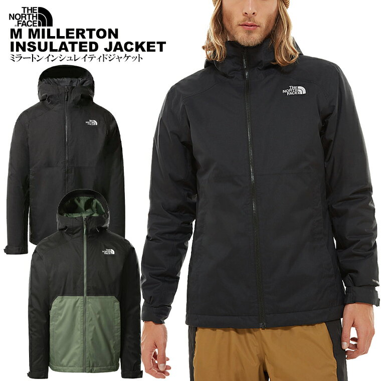 THE NORTH FACE ノースフェイスミラートンインシュレイティドジャケットnorth/m/newUSモデルM MILLERTON INSULATED JACKET アメカジDRYVENT 透湿性 撥水 防水アウトドア ドライベント 中綿【税込3,980円以上で送料無料】【即納/あす楽】 1