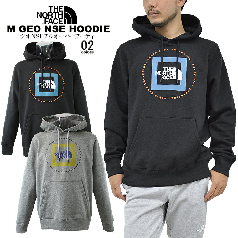 THE NORTH FACE ノースフェイスジオNSEプルオーバーフーディnorth/m/newUSモデル アメカジM GEO NSE HOODIE 裏起毛 ユニセックススウェット パーカー プリント【clearance sale限定】【即納/あす楽】【CLOSE OUT SALE限定】