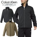 CALVIN KLEIN カルバン・クラインスタンドカラー中綿ブルゾンジャケットck/m/newSTAND COLLAR POLY JACKET防寒 暖かい 中綿キルトメンズジャケット メンズアウター 紳士ジャケット【税込3,980円以上で送料無料】【即納/あす楽】