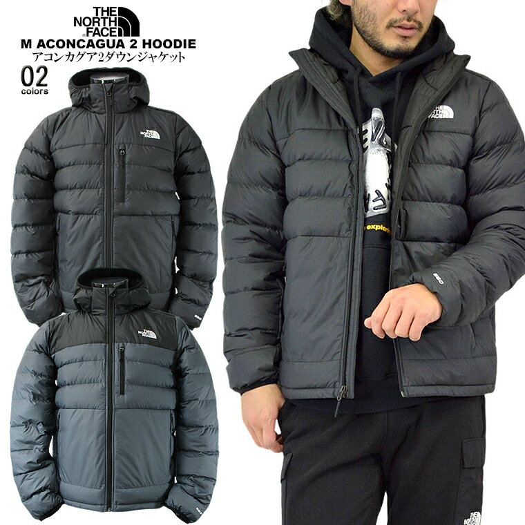 ザ・ノース・フェイス ダウンジャケット メンズ THE NORTH FACE ノースフェイスアコンカグア2ダウンジャケットnorth/m/newM ACONCAGUA 2 HOODIE 550フィルパワー撥水加工 暖かい 防寒 軽量メンズジャケット 中綿ダウン【税込3,980円以上で送料無料】【即納/あす楽】