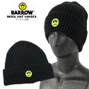 BARROW バロウウールニット帽barrow/m/new EUモデル ストリートWOOL HAT UNISEX帽子 ユニセックス ビーニーユニセックス 男女兼...