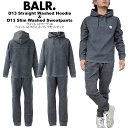 楽天SelectageBALR. ボーラーウォッシュドフーディ&ウォッシュドスウェットパンツセットアップBALR./newD13 Straight Washed Hoodie&D13 Slim Washed SweatpantsUNISEX 2点セット 上下セット ジョガー パーカー【clearance sale限定】【closeout sale限定】