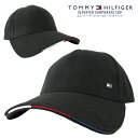 TOMMY HILFIGER トミーヒルフィガーエレベーテッドコーポレートキャップELEVATED CORPORATE CAP帽子 ユニセックス 男女兼用メンズキャップ レディースキャップ ベースボールキャップ