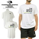 THE NORTH FACE ノースフェイスグラフィックショートスリーブTシャツM FOUNDATION GRAPHIC TEE S/S半袖Tシャツ 半Tティー 半袖TEE ユニセックス 男女兼用【CLEARANCE SALE限定】【CLOSE OUT SALE限定】【即納】【送料無料】【メール便】