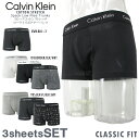 CALVIN KLEIN カルバン・クライン3ピースコットンストレッチローライズボクサーパンツCotton Stretch 3pack Low Rise Tru...