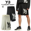 Y-3 ワイスリーブラッシュロゴニットショートパンツy3