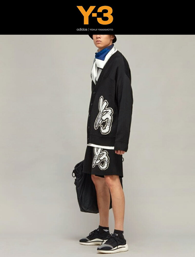 Y-3 ワイスリーブラッシュロゴニットショートパンツニットパンツLOGO KNT SHORT ヨージ・ヤマモト アディダス短パン ショーパン ショーツ男女兼用 ユニセックス【送料無料】【メール便】【clearance sale限定】【CLOSE OUT SALE限定】【即納】