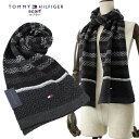 TOMMY HILFIGER トミーヒルフィガーニットマフラーSCARF tommy/newストール ロゴ刺繍ユニセックス 男女兼用 フォーマル 誕生日 クリスマス【送料無料】【ギフト包装不可】【メール便】【代引不可】【即納】