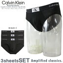 CALVIN KLEIN カルバン・クライン3ピースコットンストレッチヒップブリーフ3 Pack Cotton Stretch Hip Briefメンズ下着 パ...