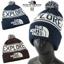 THE NORTH FACE ノースフェイスレトロポンポン付きビーニーボンボンつきRETRO TNF POM BEANIE 帽子 ユニセックスニット帽 男女兼用...