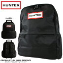 HUNTER ハンターオリジナルナイロンスモールバックパックメンズ レディース レジャー アウトドア キャンプユニセックス 男女兼用 ノートPC収納 容量16L...