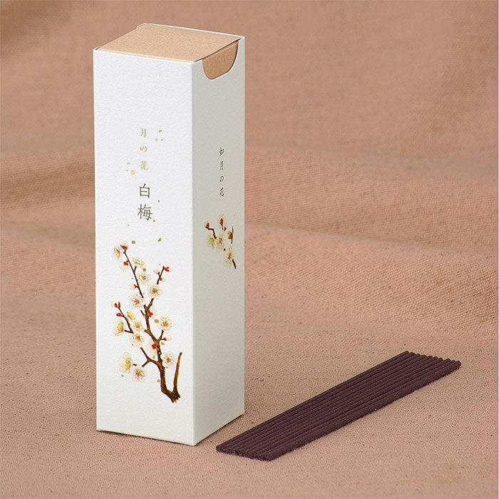 乐天商城 - 【微煙】線香 月の花 白梅の香り
