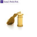 ミニ骨壷 Crown クラウン C-3 Soul PetitPot ソウル プチポット全体に気品が漂うゴールドの色合いで、手になじむキュートなデザイン。【送料無...