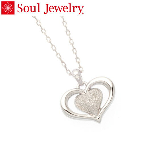乐天商城 - 遺骨ペンダント Soul Jewelry ハートII シルバー925　『ダイヤモンド』