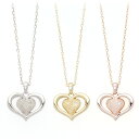 遺骨ペンダント Soul Jewelry ハートII K10 イエローゴールド・ホワイトゴールド・ローズゴールドから選べます