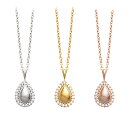 遺骨ペンダント Soul Jewelry エタニティ ドロップ K10 イエローゴールド・ホワイトゴールド・ローズゴールドから選べます