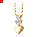 遺骨ペンダント Soul Jewelry Pour toi (プルトワ) ハート プレシオサ キュービック・ジルコニア K10イエローゴールド